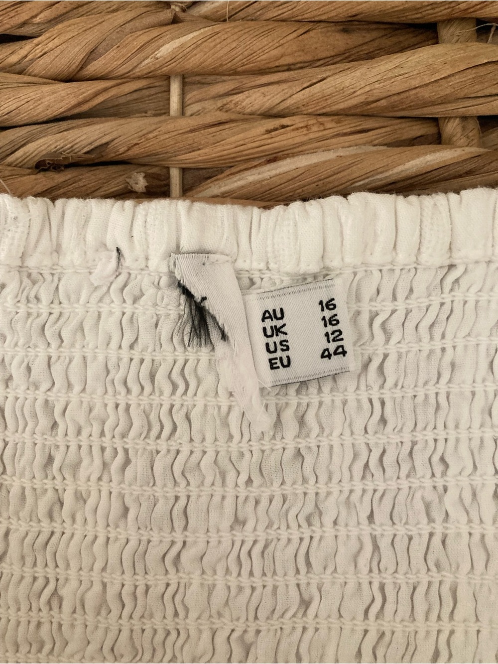 Princess Polly Lorinda Organic Cotton Minidress | New Without Tags - Picture 10 of 10